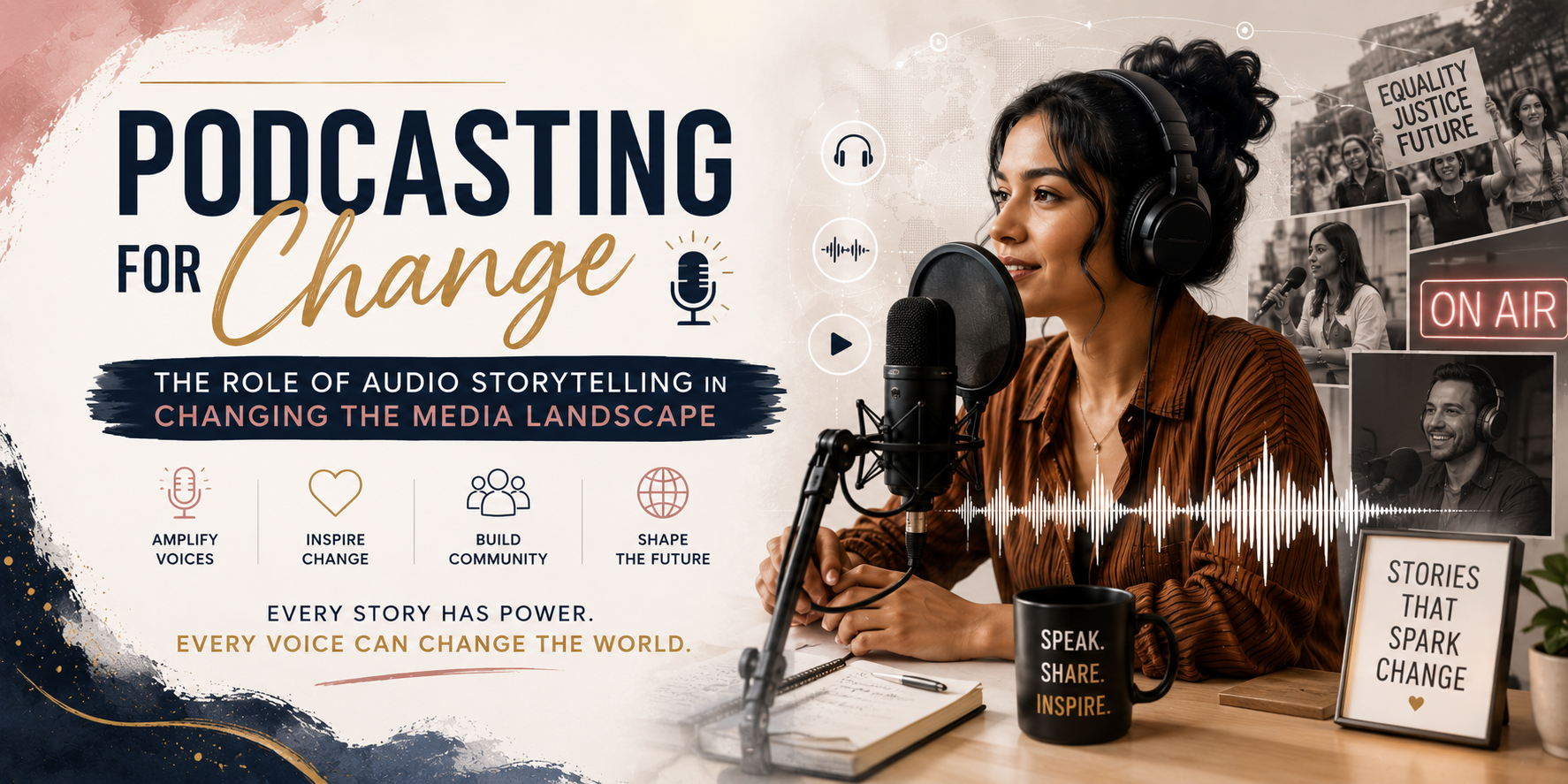 Podcasting for Change: The Role of Audio Storytelling