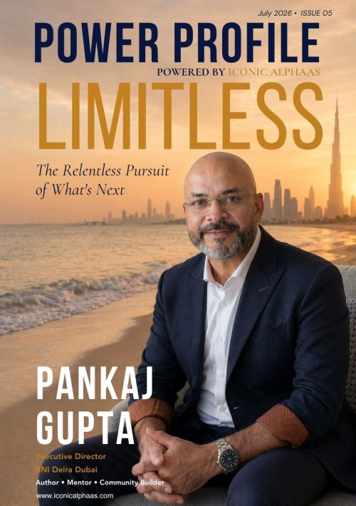 POWER PROFILE Magazine | Pankaj Gupta | ICONIC ALPHAAS
